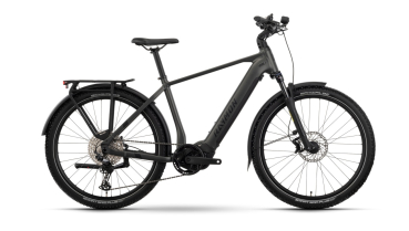 E-Bike Pedelec Raymon "Tourray Pro" Diamant - kalmatarey / black / terra